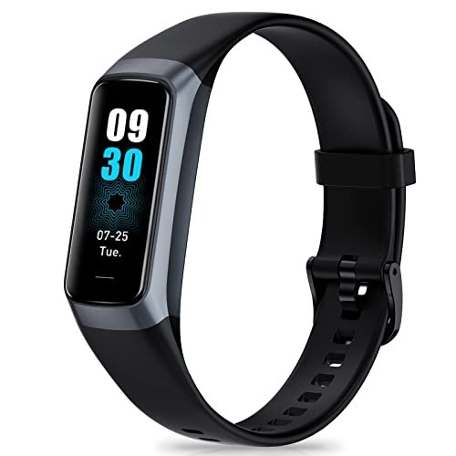 Fitness Tracker with Step Counter/Calories/Stopwatch, Activity Tracker, Health Tracker with Heart Rate Monitor, Sleep Tracker,1