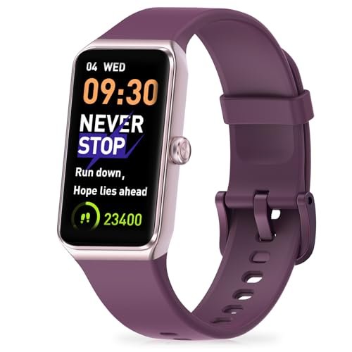 Fitness Tracker with Step Counter/Calories/Stopwatch, Activity Tracker, Health Tracker with Heart Rate Monitor, Sleep Tracker,1